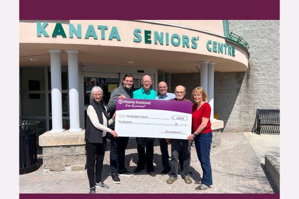 Home Instead's Generous Donation to Kanata Seniors