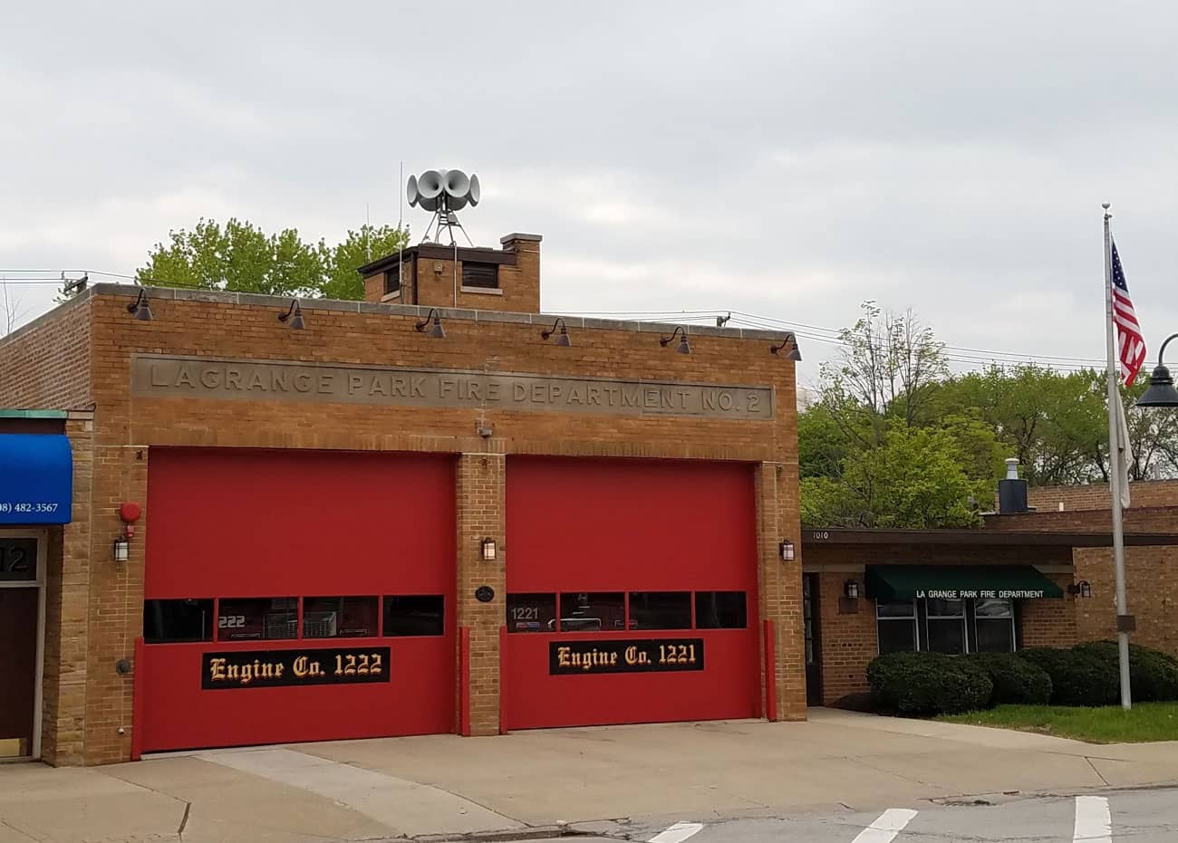 Main Fire Station in LaGrange Park, IL