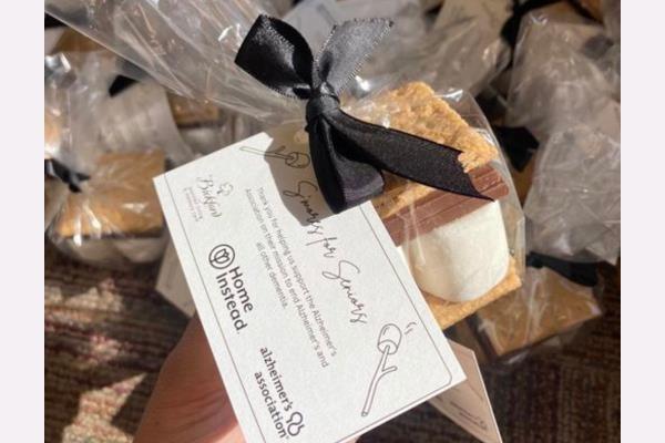 Home Instead of Lincoln, NE Supports Alzheimer's Association with S'Mores Kits