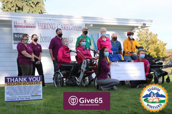 give65 event raise funds sequim wheelers 2022
