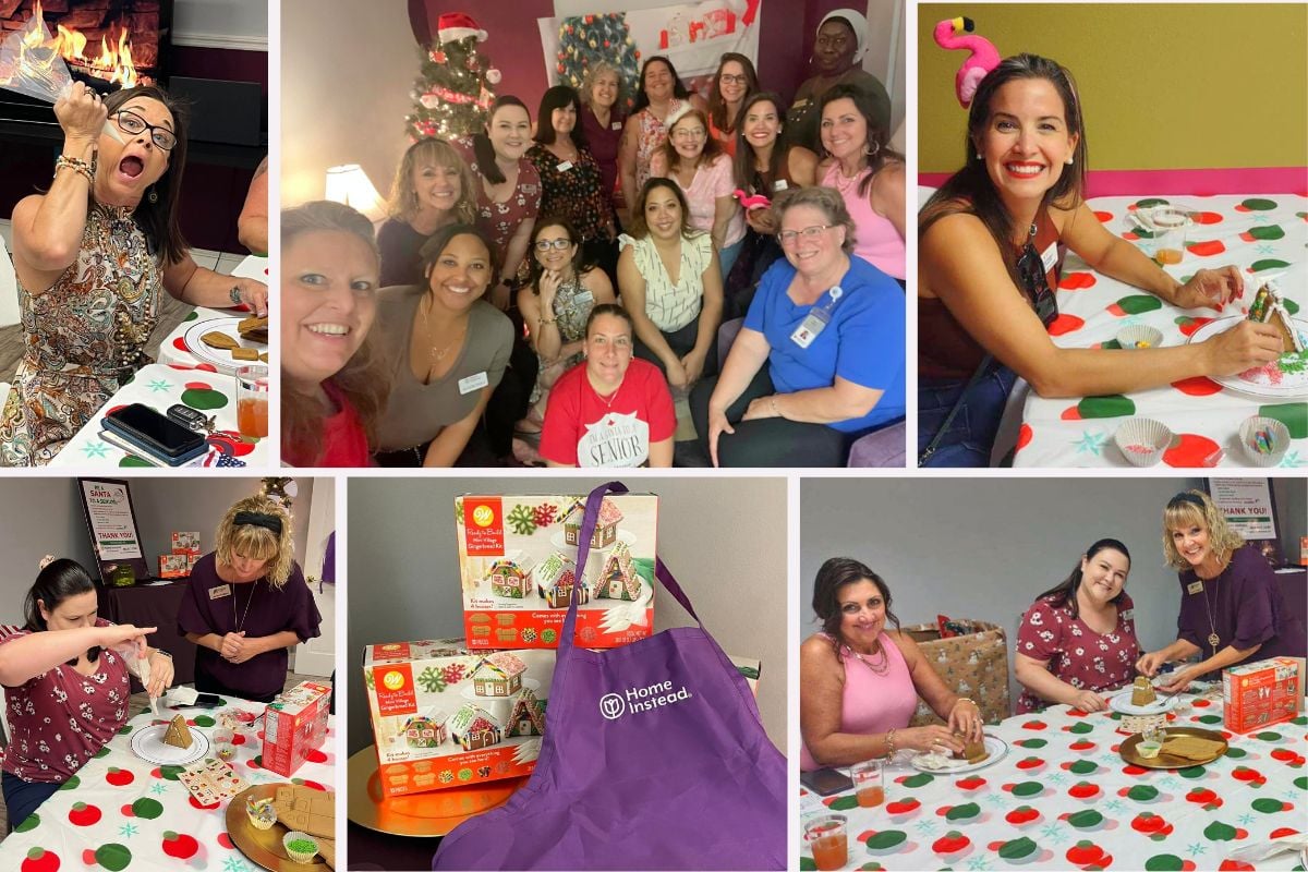 Home Instead Hosts Networking Event for Professional Women of Polk County, FL collage