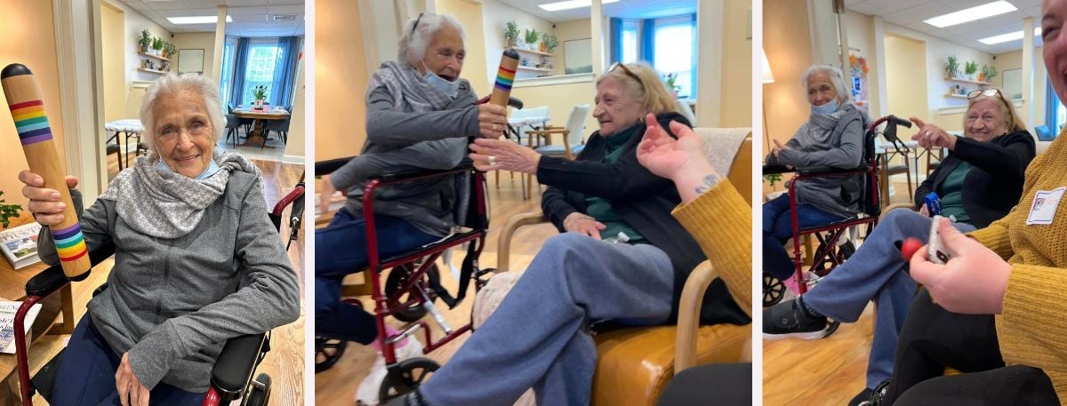 Fun With Music at Home Instead's Senior Day Program in Norwell, MA
