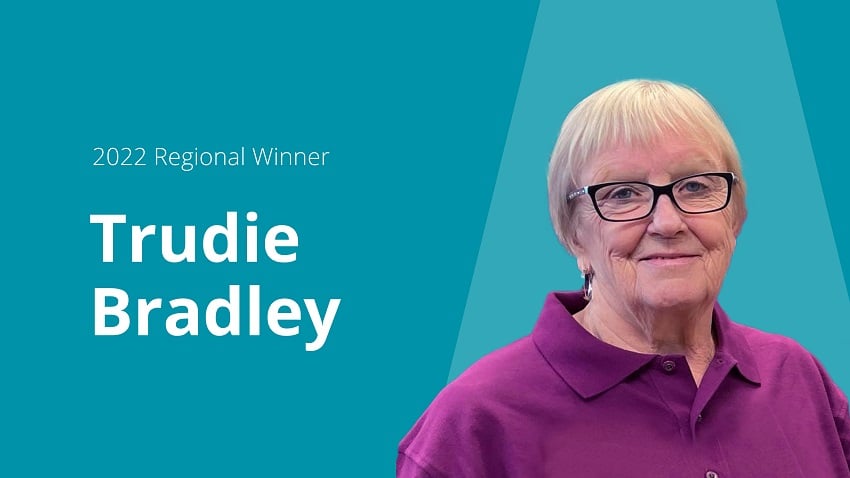 2022 Regional Winner Trudie Bradley
