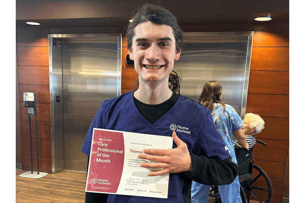 Care Professional of the Month March 2024 Thomas