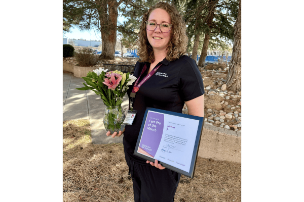 February Care Pro of the Month Jamie F
