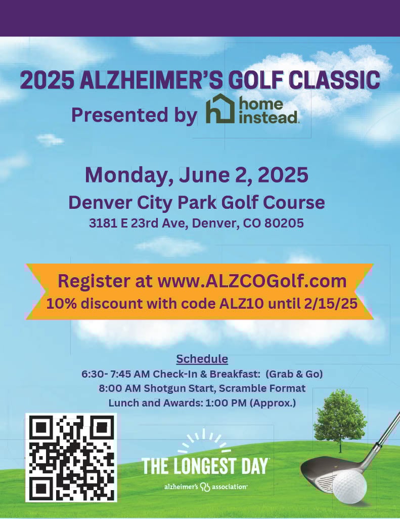 Front of Alzheimer s Golf Classic Flyer