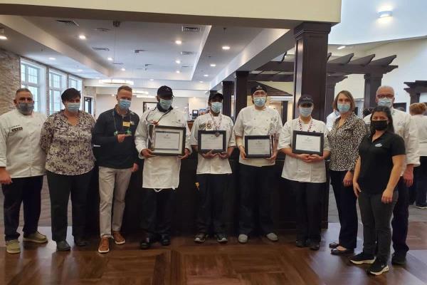 Trilogy Health Services Culinary Olympics Team