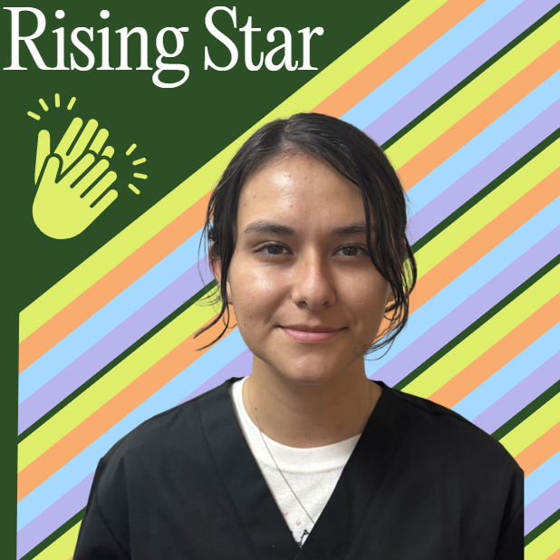 Care Professional Savy T Rising Star March 2026