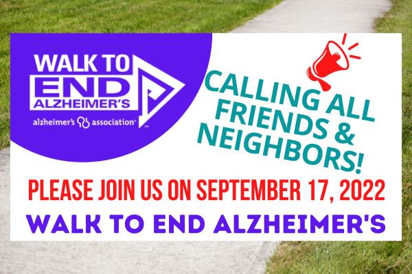 Walk to End Alzheimer's Sept 2022 Port Townsend, WA hero