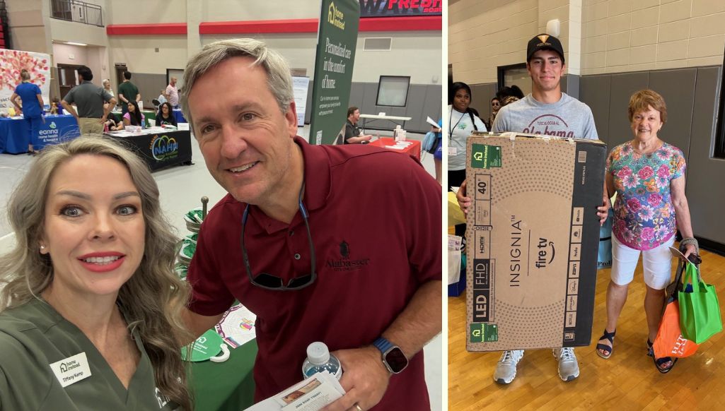 Home Instead at Senior Health Fair in Alabaster, AL