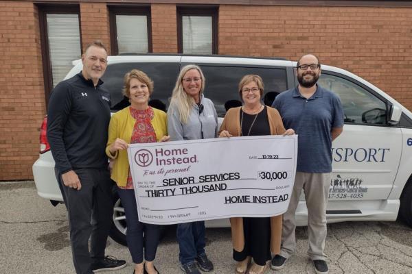 Home Instead of Springfield's $30,000 Gift Drives Positive Change for Seniors