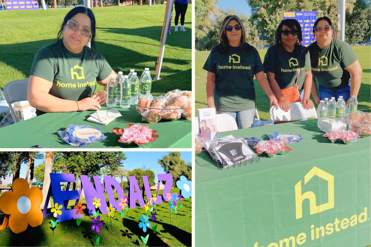 Home Instead Supports the 2025 Coachella Valley Walk to End Alzheimer’s collage