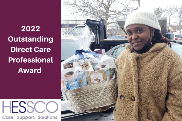 Home Instead of Norwood, MA Caregiver, Shirley, Wins HESSCO 2022 Award - hero