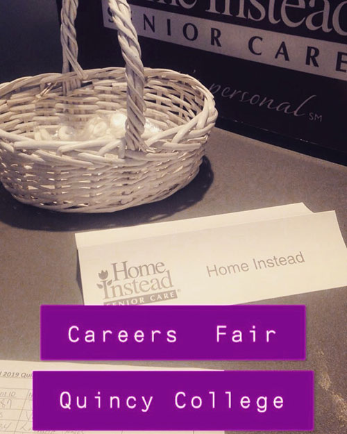Home Instead Attends Career Fair at Quincy College