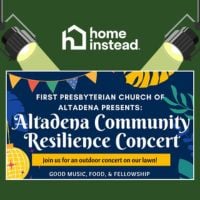 Altadena, CA Notable Event: Altadena Community Resilience Concert