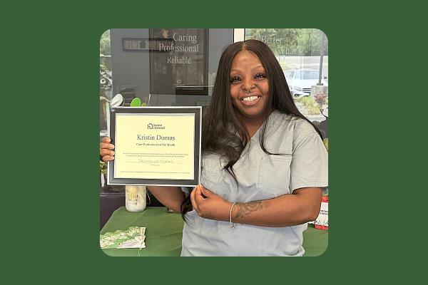 Dumas Kristin CareProOfTheMonth