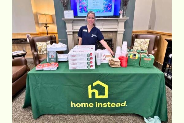 Home Instead Serves Up Coffee and Smiles at the Hoover Senior Center