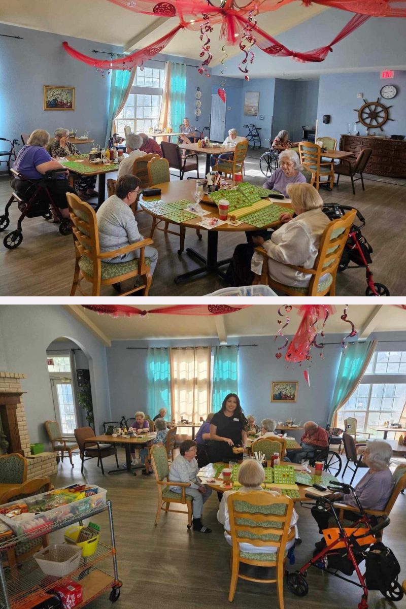 Home Instead Celebrates Hot Chocolate Day with Trinity Shores of Port Lavaca, TX collage