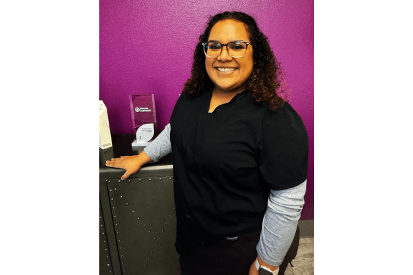 December 2023 Care Pro of the Month Amber Villarreal