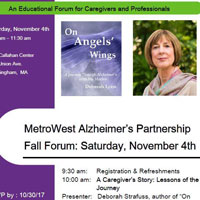 fall forum in framingham event flyer