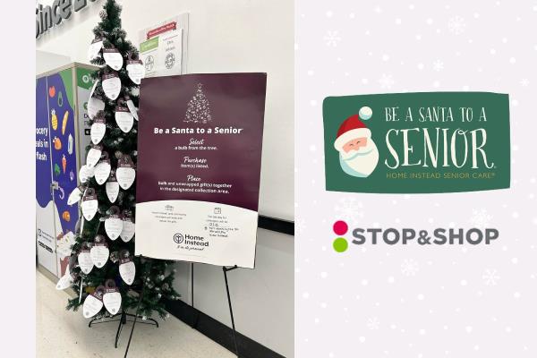 Home Instead Partners with Stop and Shop to Donate Gifts to Local Seniors in Norwell, MA