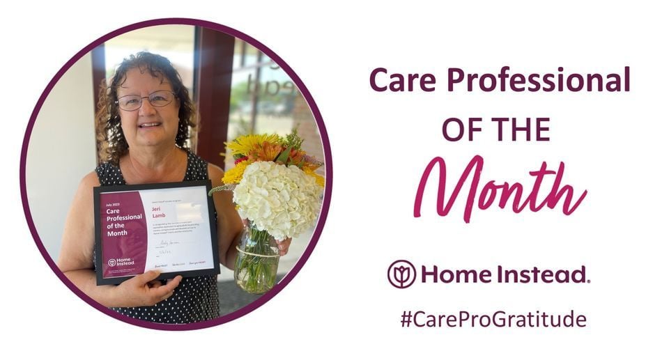 jeri care professional of the month july 2023