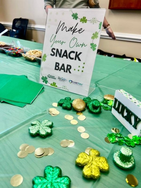 Home Instead of Virginia Beach Snack Bar Rosemont Health and Rehab