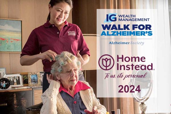 Walk with Home Instead  Brantford on May 25 to support Alzheimer's  awareness, research, care