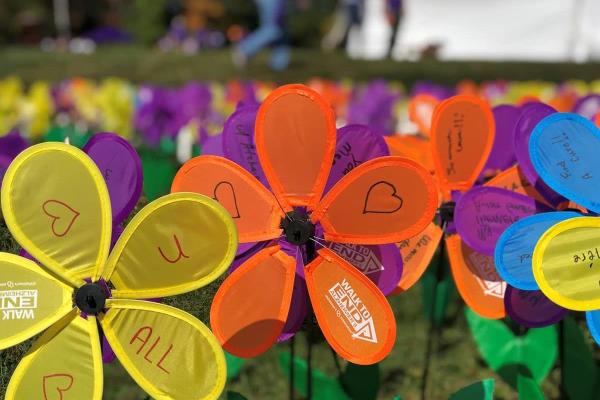 End Alzheimer's Flowers