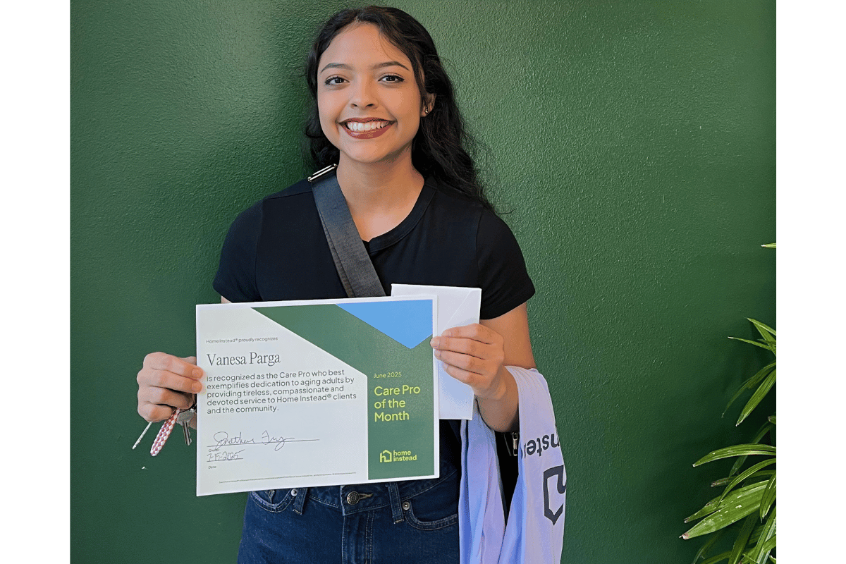 June Care Pro of the Month Vanesa Parga