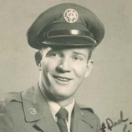 old photo of a solider smiling