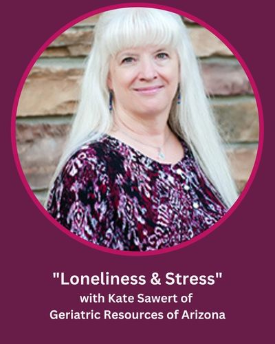 Topic Tuesday Event - Loneliness and Stress speaker