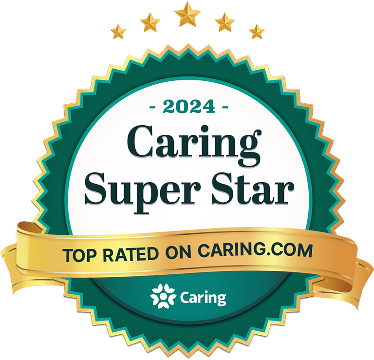 2024 Caring Star Award Badge 1 