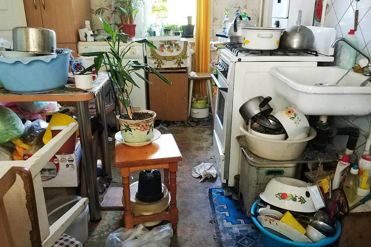 Messy Kitchen