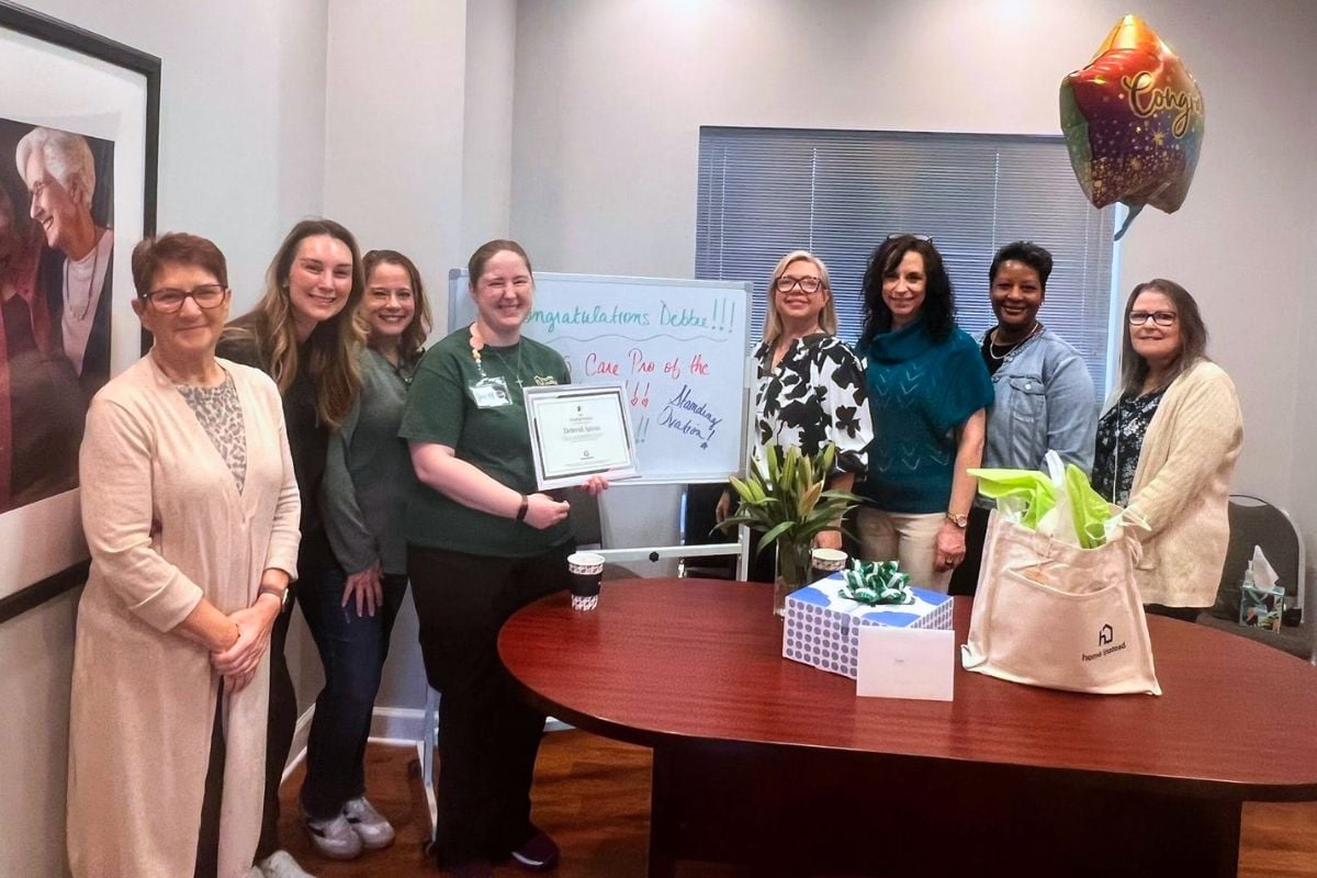 Home Instead Names Debbie 2025 Care Pro of the Year in Gastonia, NC
