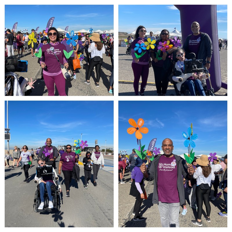 Home Instead Placentia, CA Walk to End Alzheimer's collage