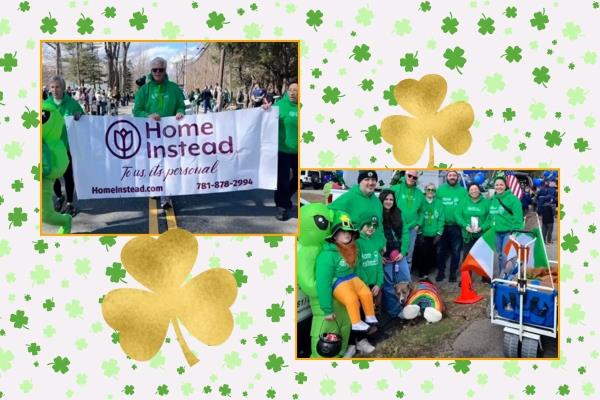 Home Instead Spreads Cheer at Scituate's St. Patrick's Day Parade