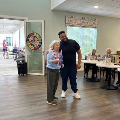 Home Instead of Summerville, SC Client Wins Award at The Claiborne Senior Olympics