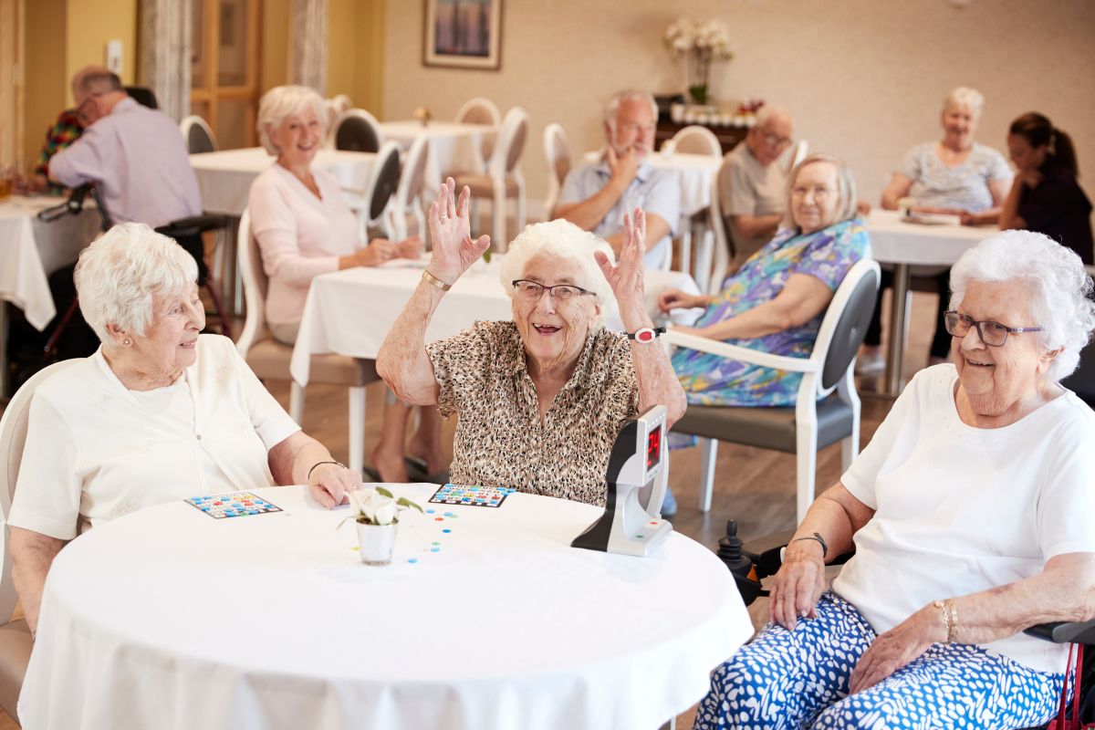 Home Instead Joins in Bingo Day at Norfolk Senior Center