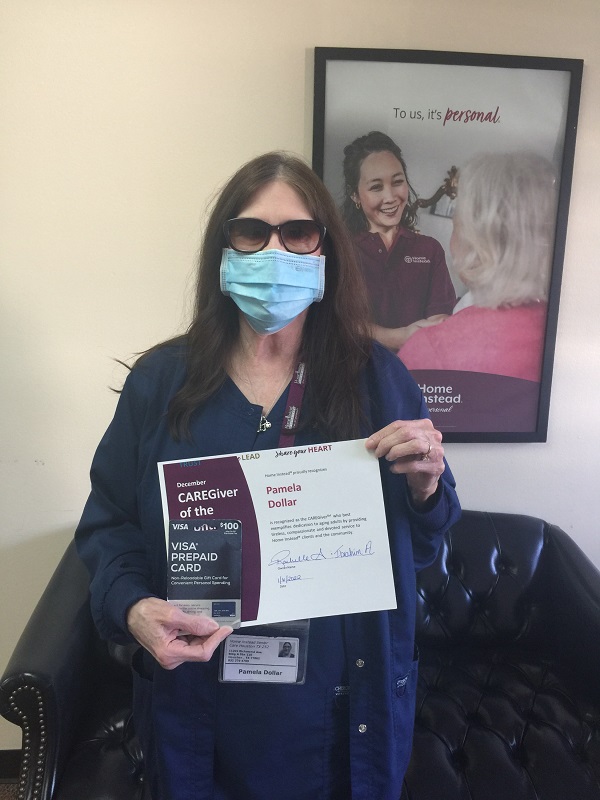 CAREGiver of the Month Pam