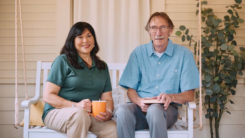 Home Instead caregiver with Salisbury, North Carolina in the background