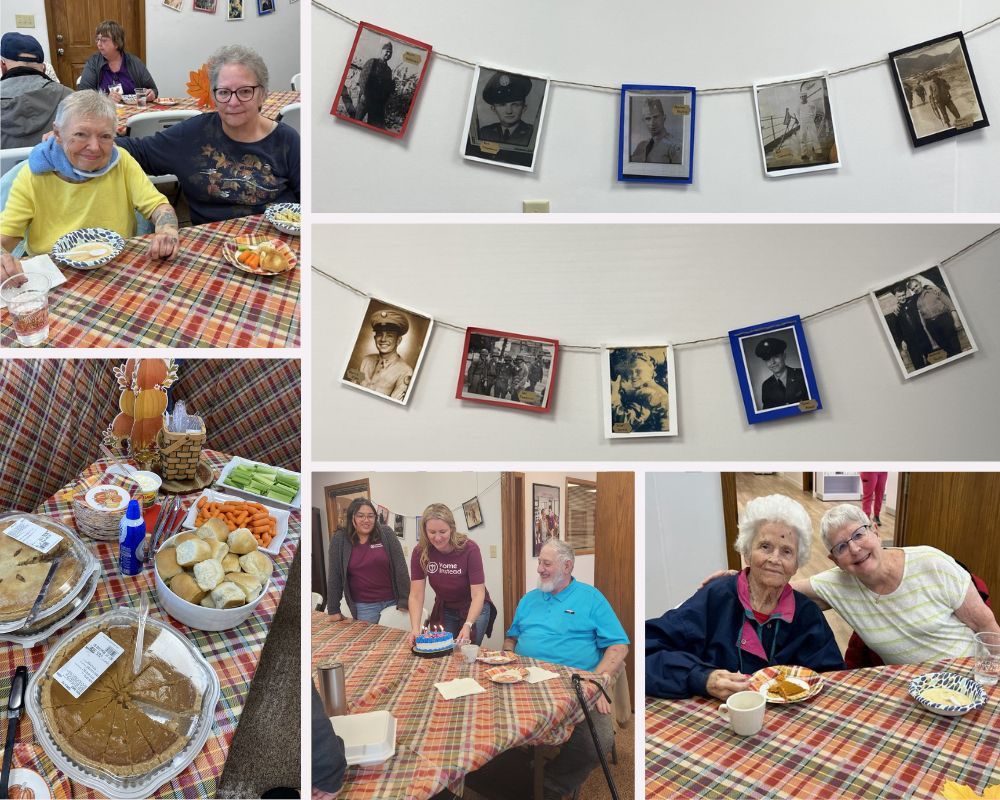 Home Instead Hosts 3rd Annual Veterans Day Soup Luncheon in Beatrice, NE collage