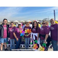 home instead team at walk to end alzheimer's event