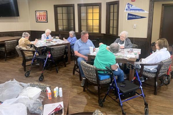 Seniors Rock! Home Instead of Newburgh Hosts Rock Painting