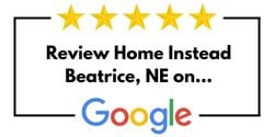 Review Home Instead of Beatrice, NE on Google