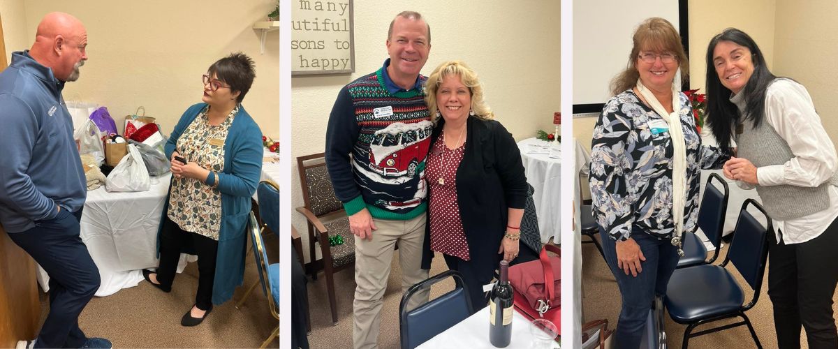 Home Instead Joins Placer OAC Christmas Party in Auburn, CA collage