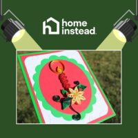 Monticello, IN Notable Event: Art in the Park - Quilled Christmas Candle