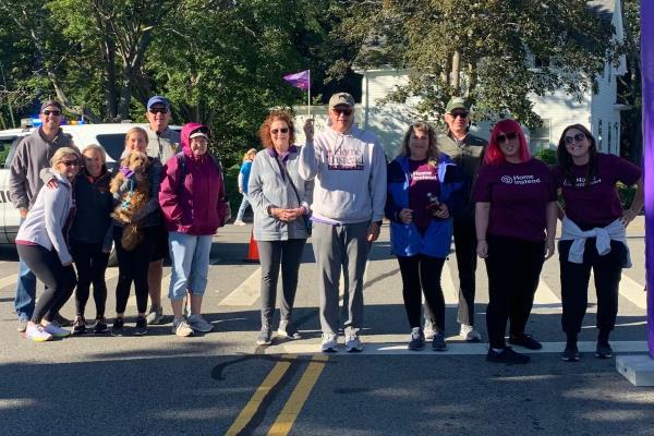 Home Instead Norwell, MA Walks to End Alzheimer's hero