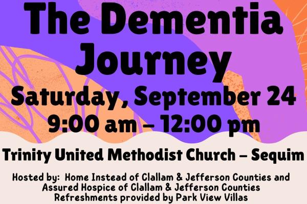Free Dementia Workshop Sequim Dementia Journey hero