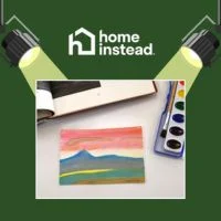 Gaman Art Watercolor Postcard Class